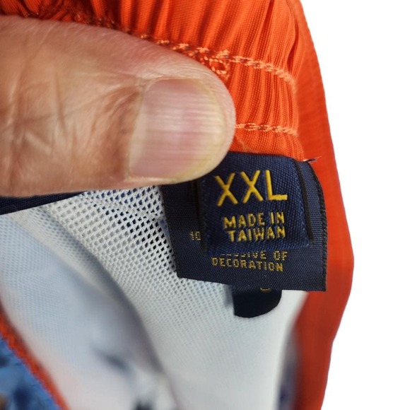 Polo Ralph Lauren Nylon Swim Trunks Men's XXL Blue - Picture 5 of 7